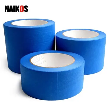 Restfri vägg Blå målartejp